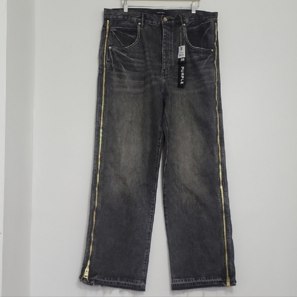 Purple Brand Wide Leg Denim